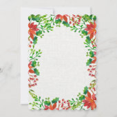 ポインセ結婚チア 招待状 (裏面)