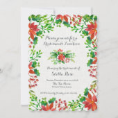 ポインセ結婚チア 招待状 (正面)