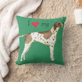 ポインタが好き クッション (ブランケット)