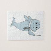 ポインタを持つ先生としてのイルカ ジグソーパズル (横)