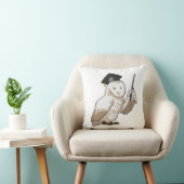 ポインタを持つ先生としてのフクロウ クッション (椅子)