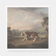 ポインタスペインのドッグ（George Stubs著）