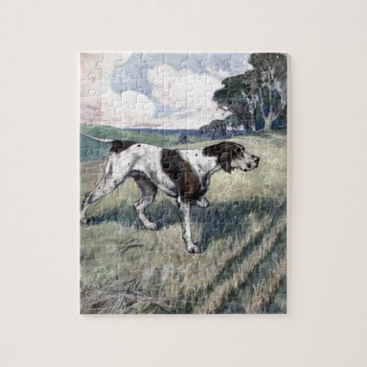 ポインターかセッター ジグソーパズル (縦)