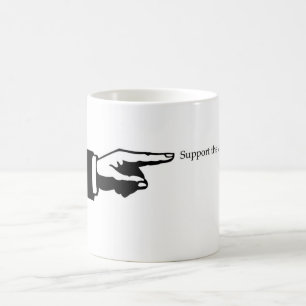 ポインターサポート芸術のマグ コーヒーマグカップ