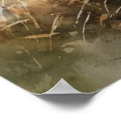 ポインタードッグアートプリントポスター ポスター (角)