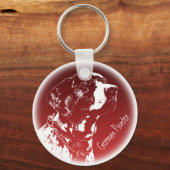 ポインタードッグキーチェーンスタイリッシュドッグオーバーキーホルダー キーホルダー (正面)