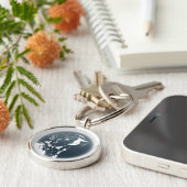 ポインタードッグキーチェーンスタイリッシュドッグオーバーキーホルダー キーホルダー (側面)