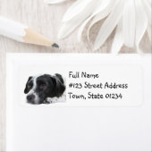 ポインタードッグ差出人住所ラベル ラベル (インサイチュ)