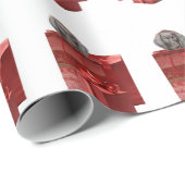 ポインタ子犬のクリスマスプレゼント ラッピングペーパー (ロールコーナー)