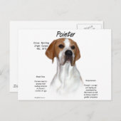 ポインタ履歴デザイン ポストカード (正面/裏面)