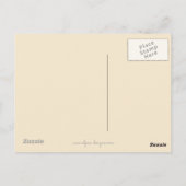 ポインタ絵画ズ – かわいいオリジナルドッグアート ポストカード (裏面)