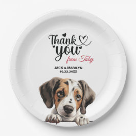 ポインタ・ドッグ ペーパープレート