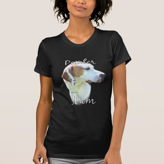 ポインタ(レモン)ママ2 Tシャツ (正面)