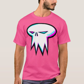 ポインティスカル-レトロエレクトロムーディクールースタイル死 Tシャツ