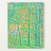 ポインティリストの木 プランナー手帳 (裏面)