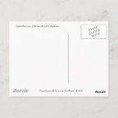 "ポインティリストの秋" ポストカード (裏面)