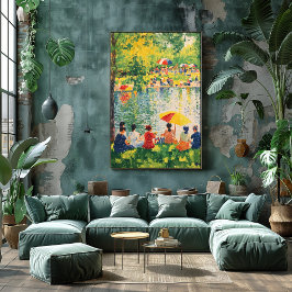 ポインティリスパークシ鮮やかーンと夏色 ポスター