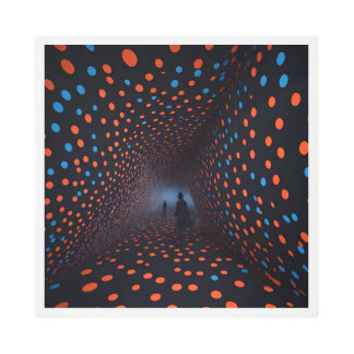 ポインティリスムウォールアート メタルプリント