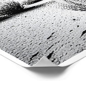 ポインティングサボテン – アートプリント ポスター (角)