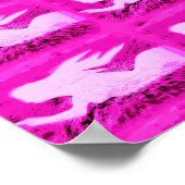 ポインティングピンクの人魚のポスター ポスター (角)