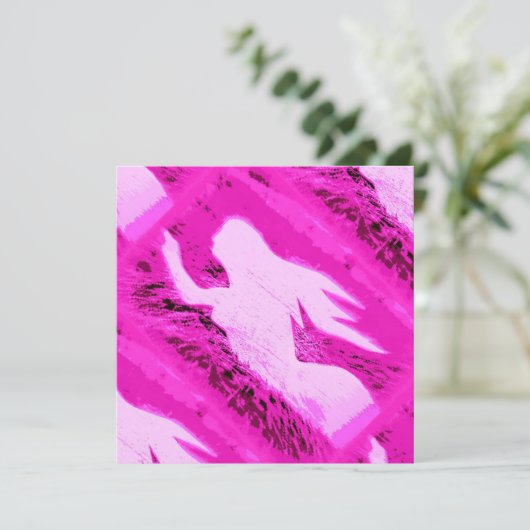 ポインティングピンクの人魚 (スタンド正面)