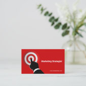 ポインティング対象 | フォーカスとゴールの達成 | レッド 名刺 (スタンド正面)