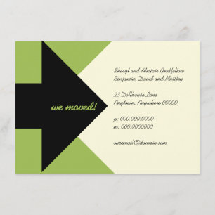 ポインティング矢印移動のアナウンスと招待状 招待状