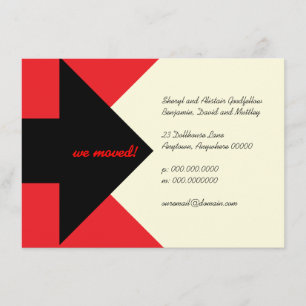 ポインティング矢印移動のアナウンスと招待状 招待状