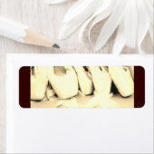 ポインテシューズ差出人住所ラベル ラベル (インサイチュ)