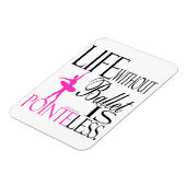 ポインテレスバレエ磁石 マグネット (左側)