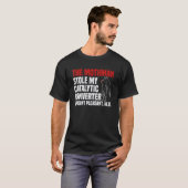 ポイントでモスマンが私の触媒コンバーターを盗んだ Tシャツ (正面フル)