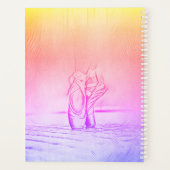 ポイントでレインボーバレエシューズ プランナー手帳 (裏面)