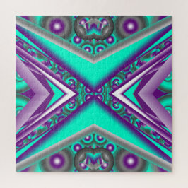 ポイントに対して同心円で囲まれた抽象芸術 ジグソーパズル