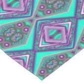 ポイントに対して同心円で囲まれた抽象芸術 テーブルクロス (アングル)