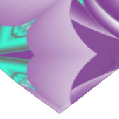 ポイントに引き出された同心円抽象芸術 テーブルクロス (アングル)