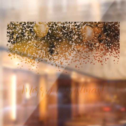 ポイントのクリスマスデコレーション ウィンドウサイン (シート2)