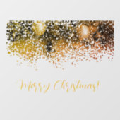 ポイントのクリスマスデコレーション ウィンドウサイン (シート)