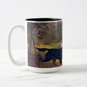 ポイントのゴードンセッター ツートーンマグカップ (左)