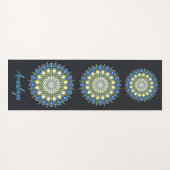 ポイントアートデザイン23 ヨガマット (正面(横))