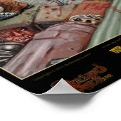 ポイントガード黒いエッジのポスター ポスター (角)