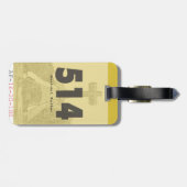 ポイントクレア荷物タグ ラゲッジタグ (裏面横)