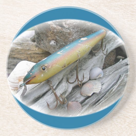 ポイントジュドケープコダーヴィンテージ魚釣りルアー コースター (正面)