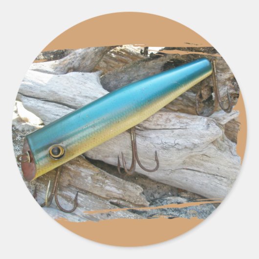 ポイントジュドロードアイランドスペシャルヴィンテージルアーアイテム ラウンドシール (正面)