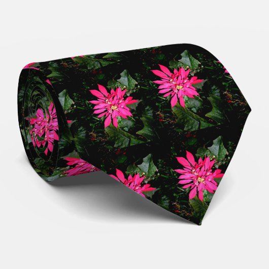 ポイントセチア5 ネクタイ (ロール)