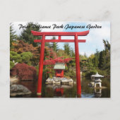 ポイントディファイアンス日本のパークガーデントラベルフォト ポストカード (正面)