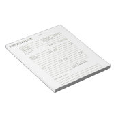 ポイントトラッカーメモ帳 ノートパッド (アングル)