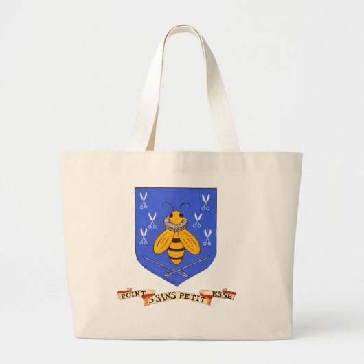 ポイントトートのECBees ラージトートバッグ (正面)