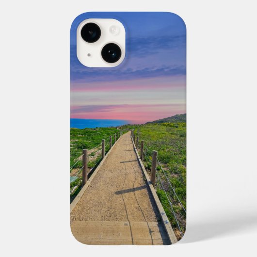 ポイントドゥームの曲がりくねった長い歩道 Case-Mate iPhoneケース (裏面)