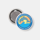 ポイントフェルミン小学校のロゴ マグネット (正面/裏面)