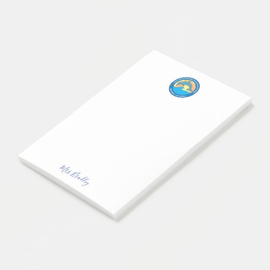 ポイントフェルミン小学校のロパーソナライズされたゴ ポストイット (アングル)